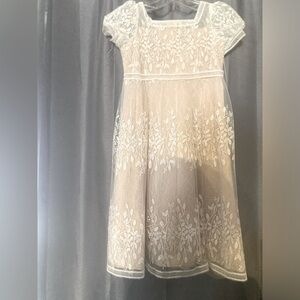 David’s Bridal girl’s dress